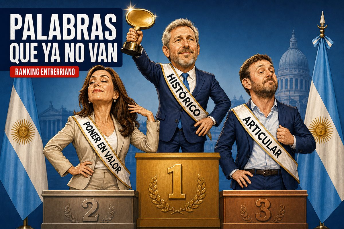Palabras que ya no van: ranking entrerriano con Frigerio, Romero y Azcué